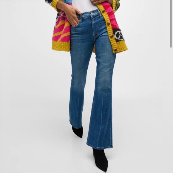 NWT Mother Superior The Weekender Jeans It's A Small World Size 26 - Picture 3 of 9